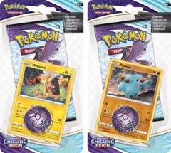 Pokemon SWSH6 Chilling Reign Checklane Blisters - BOTH Checklane Blisters
